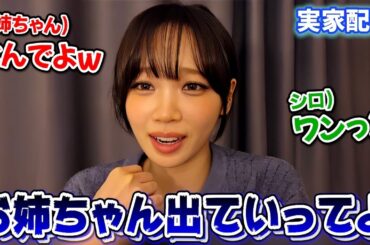 実家配信で邪魔してくるお姉ちゃんに怒るチェウォンが面白い