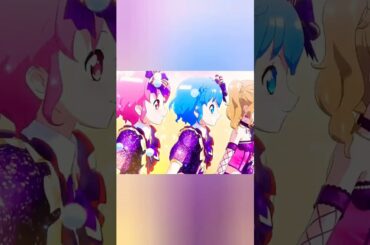 『アイカツ!×プリパラ THE MOVIE -出会いのキセキ!-』ドレッシングパフェカット。#プリパラ＃東堂シオン ＃ドロシーウェスト ＃レオナウェスト #山北早紀 #澁谷梓希 #若井友希