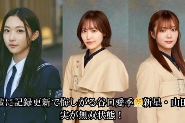 💥谷口愛季“悔しい”連発！史上最高記録が続出🔥【運動能力チェック】