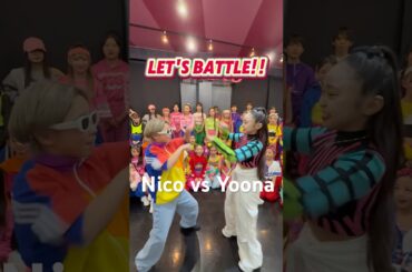 5年生最強2人‼️福島にてバトル‼️再びNico vs Yoona😍😍😍 #dance #dancestudiovivid #ダンススタジオ