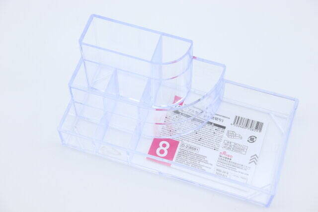 メイクアップスタンド（8仕切り）　パッケージ