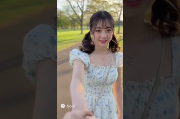 アイドルと2人きりの秋デート、距離感バグすぎてたまらんw #アイドル #sora2