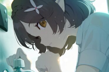 【#ブルアカ 】奥空アヤネちゃん　メモリアルロビー　CV原田彩楓さん