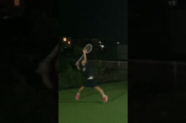 2024.09.24② #バドミントン #badminton #自主練 #練習頑張れ #向上心