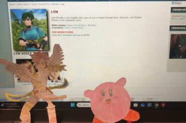 Lani Minella Vs. Makiko Omoto Lyn Voice Comparison Smash Ultimate