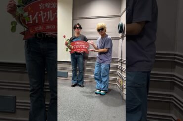 #JustRomantic😎 w/ #舘様 ( #宮舘涼太 ) 2nd EP「ROMANTIC!」OUT NOW!!!! #SnowMan #塚田僚一 #ROMANTIC #AꓸBꓸCｰZ #ABCZ