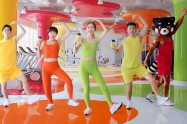 内田理央、レオタード姿で“攻めすぎダンス”披露！　WEBCM「プロテインダンス篇」