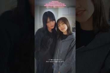 山﨑天 松田里奈 櫻坂46 ⁡Unhappy birthday構文 Lyric Video♪