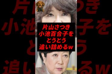 ㊗️100万再生！片山さつき、小池百合子をとうとう追い詰めるw