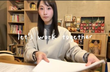 【作業用】猫と原稿作業してるだけの動画【松井玲奈】