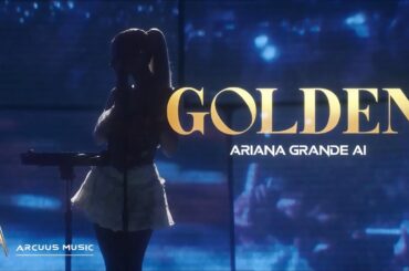 GOLDEN - Ariana Grande (AI fanmade CONCEPT) lyric video