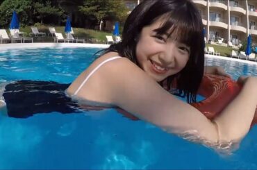 吉田莉桜　水着グラビア撮影