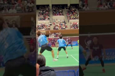 【badminton】BIPROGY西選手地元京都で大活躍！#shortsvideo #shorts