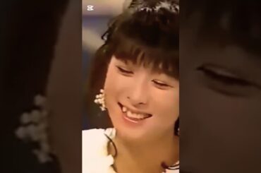 アイドルﾄｰｸ　可愛い河合奈保子さん❤️