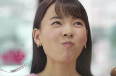 ジョリーパスタ 冬の贅沢 うに・蟹フェア CM 新條由芽・辻千恵(2018年)