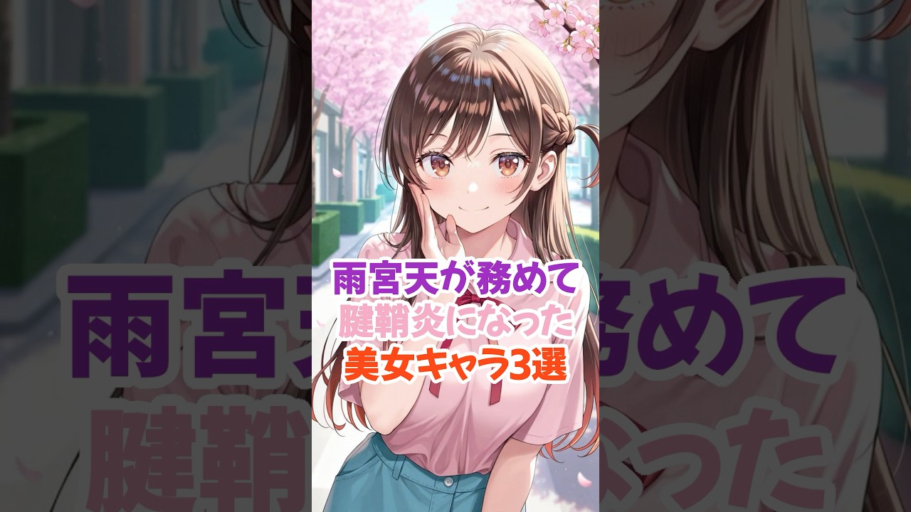 雨宮天の代表キャラといえば3選 #水原千鶴 #かのかり #shorts 雨宮天の代表キャラといえば3選 #水原千鶴 #かのかり #shorts