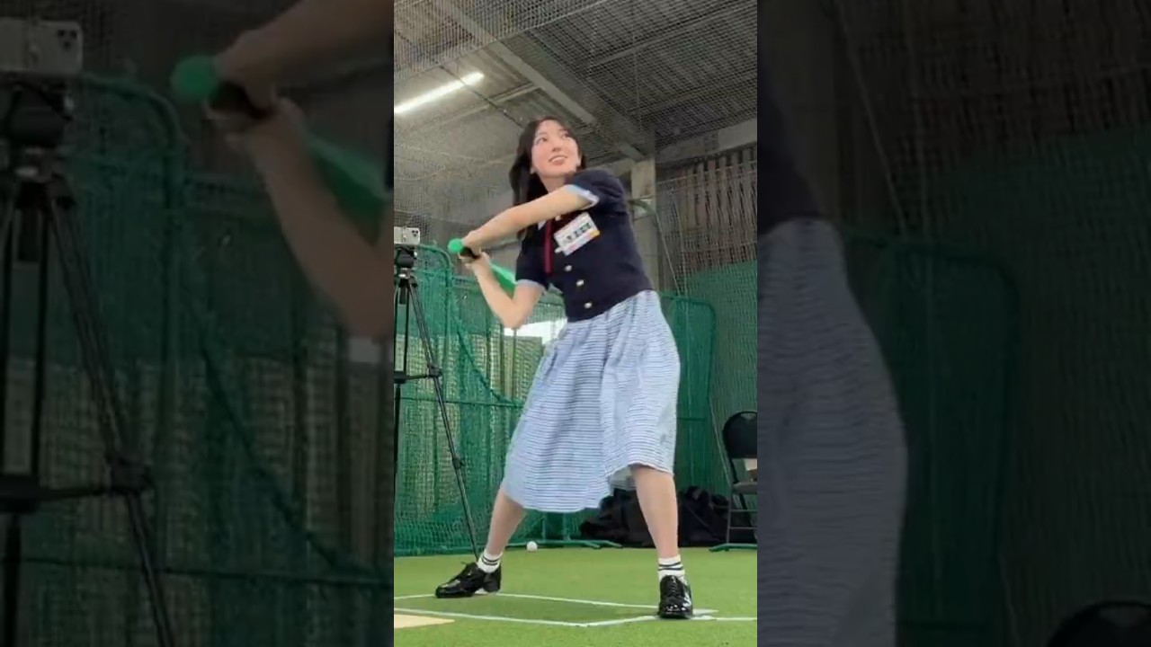Japanese Idol Konishi Hits on First Pitch Japanese Idol Konishi Hits on First Pitch