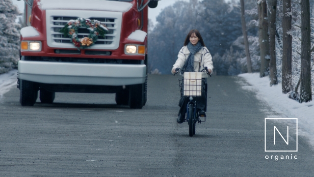 前田敦子 N organic新WEB CM『一年間頑張った肌と私にご褒美を』篇キービジュアル