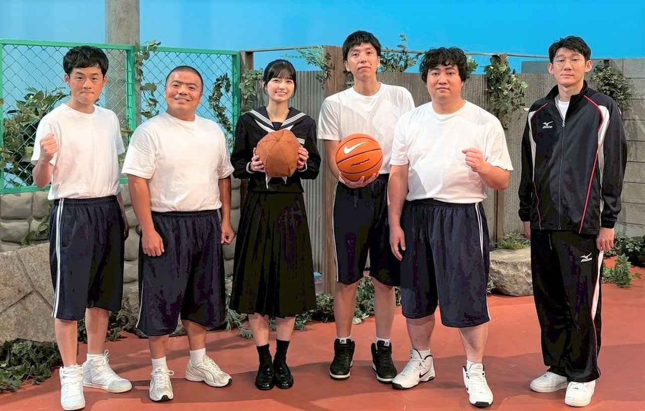 ユニットコント番組「コント・デ・ンガナ」11月10日(月)関西ゆかりゲスト“オモ・ロ・ビト”は乃木坂46・五百城茉央! – SCREEN ONLINE(スクリーンオンライン) 画像1: バスケ部マネージャー熱演で、堂前にビンタ⁉