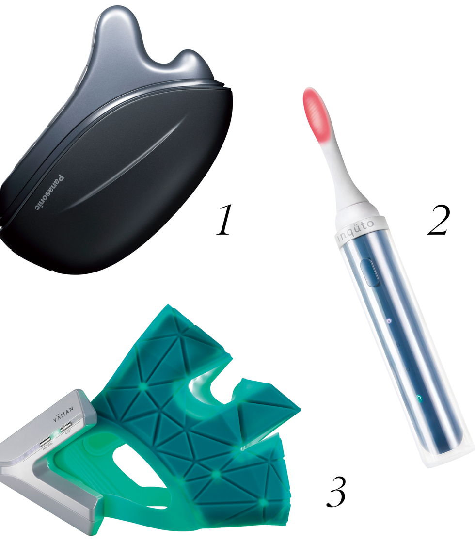 three beauty devices for skin care and oral hygiene three beauty devices for skin care and oral hygiene