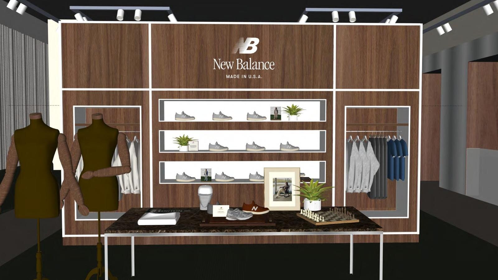 ニューバランス原宿 店内イメージ