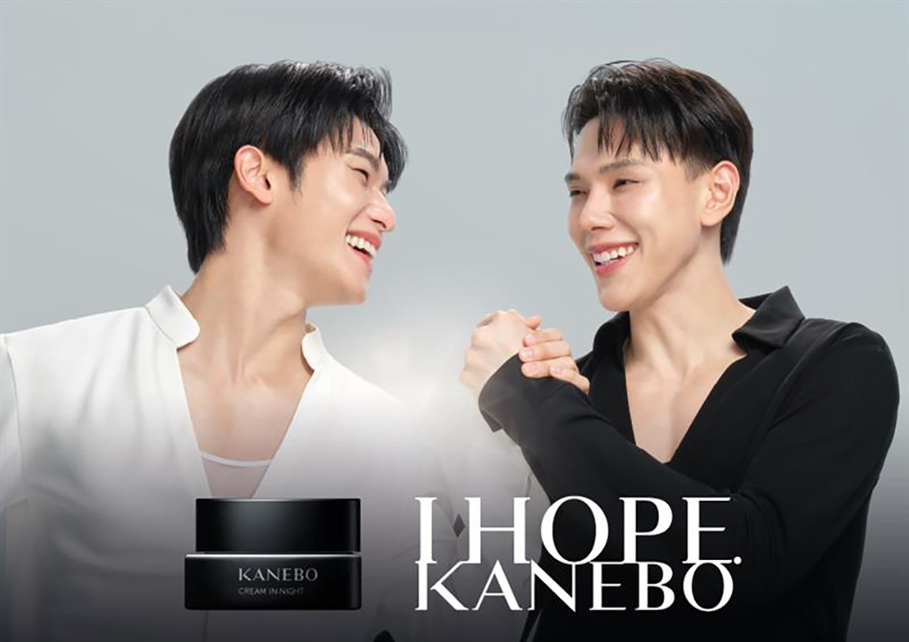 「カネボウ」のローカルアンバサダーのオフロード・ガンタポン（写真左）とターウー・ピタヤ（同右）