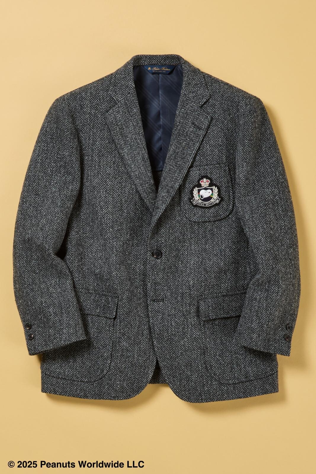 ヘリンボーンジャケット 143,000円 カラー:グレー