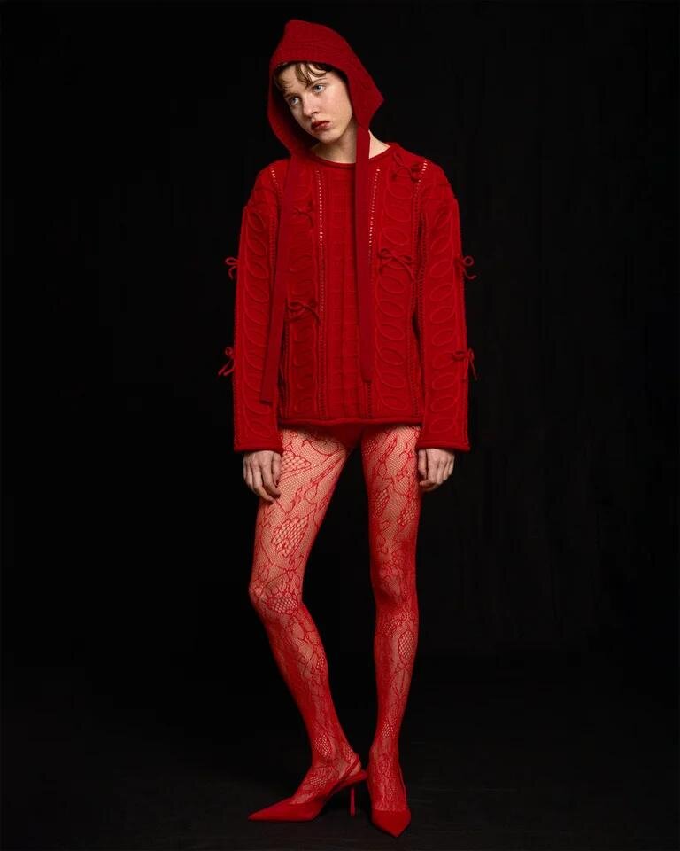 クルクル リボン ニット 16,500円