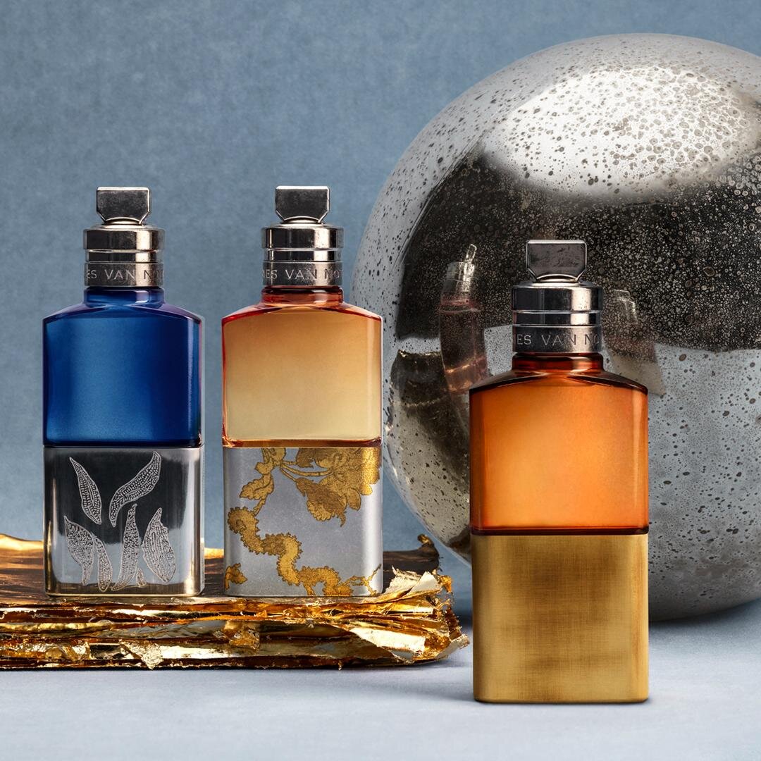 (左から)「ブードゥー チリ」100mL 47,300円＜既存品＞ 「カモミーユ サタン」100mL 47,300円＜既存品＞ 「ハバナ ゴールド」100mL 52,250円＜既存品＞