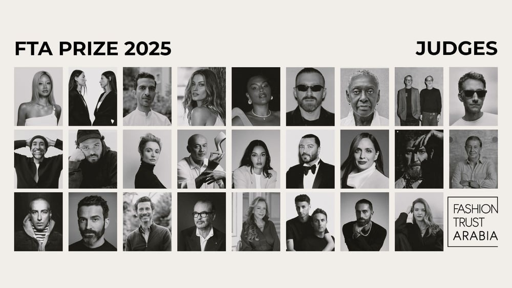 2025年のFashion Trust Arabia Prize審査員メンバー
