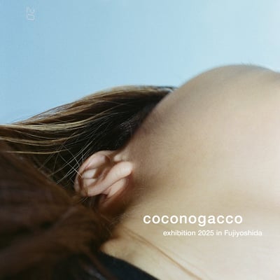 coconogacco exhibition 2025 in Fujiyoshida　メインビジュアル