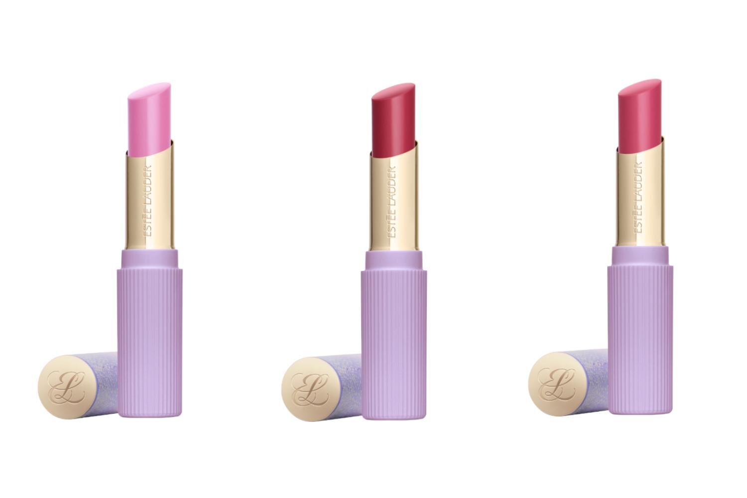 (左から)ピュア カラー ジェリー グロウ バーム ライラック チャーム、ラベンダー ファンタジー、サトル マルベリー 各3,960円＜限定品＞