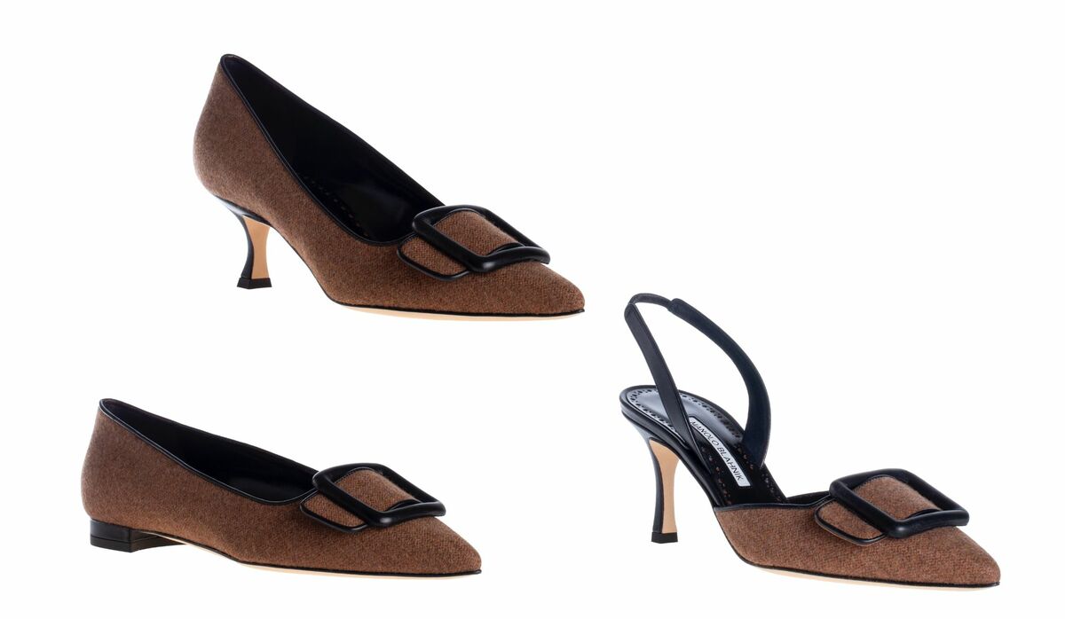 マノロ ブラニクのアイコンシューズ「メイセール」最新作に注目!ブラウンとブラックのバイカラーが彩る3種のラインナップ | Precious.jp(プレシャス) マノロ ブラニクのアイコンシューズ「メイセール」最新作に注目!ブラウンとブラックのバイカラーが彩る3種のラインナップ | Precious.jp(プレシャス)