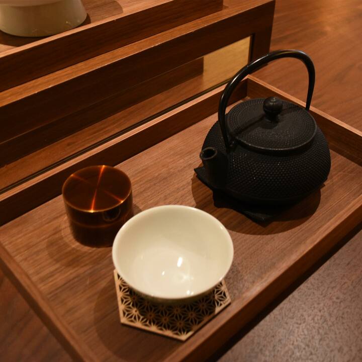 京都の老舗のお茶もご用意
