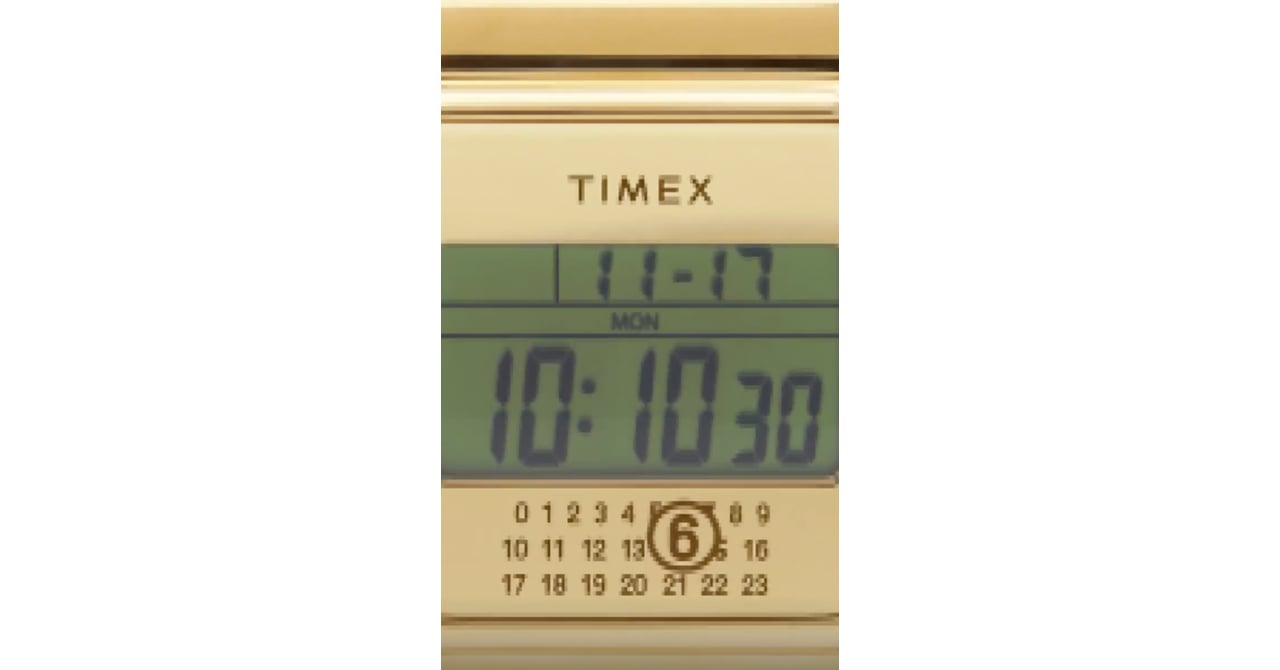 エムエム6 メゾン マルジェラがタイメックスと再コラボ、T80を再構築したデジタルウォッチ2型を発売 エムエム6 メゾン マルジェラがタイメックスと再コラボ、T80を再構築したデジタルウォッチ2型を発売