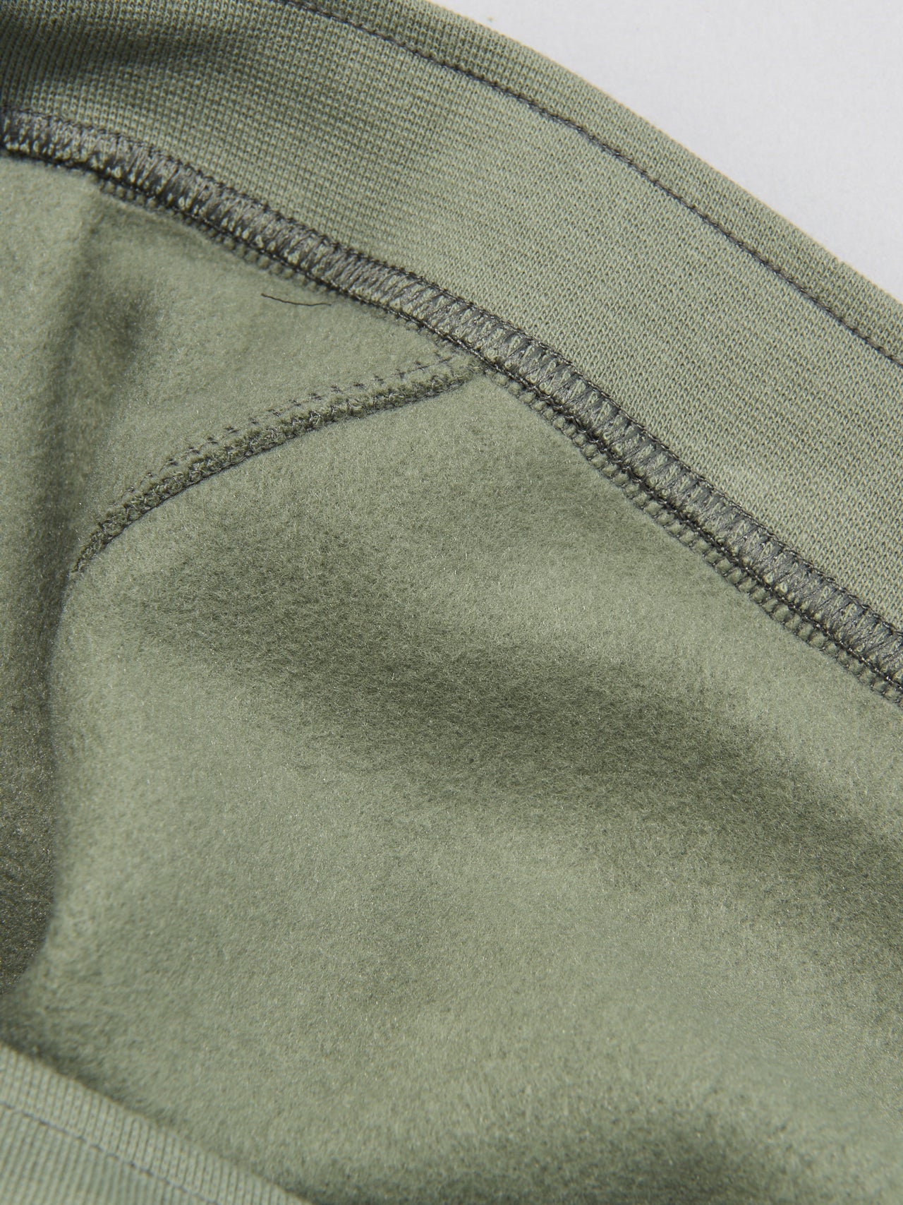 アークテリクスのエンブレム フリース ジョガー パンツの起毛の裏地