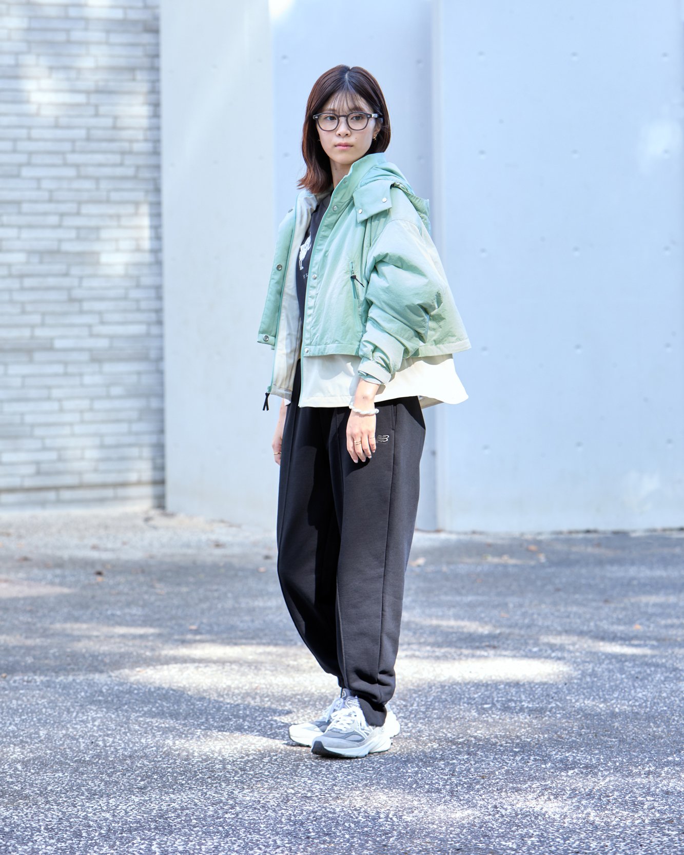 ニューバランススタッフコーディネート