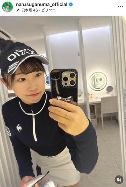 菅沼菜々さんのインスタグラム（＠nanasuganuma_official）より