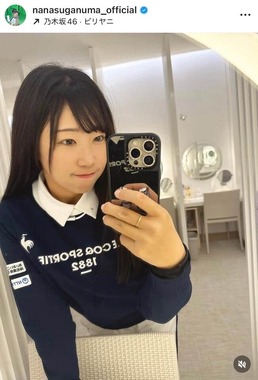 菅沼菜々さんのインスタグラム（＠nanasuganuma_official）より