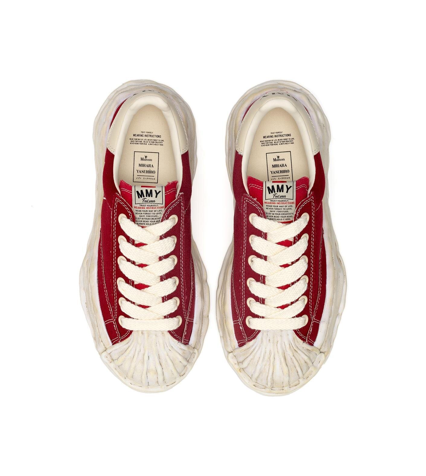 「ブレイキー」オリジナル ソール ロートップスニーカー 41,800円 レッド