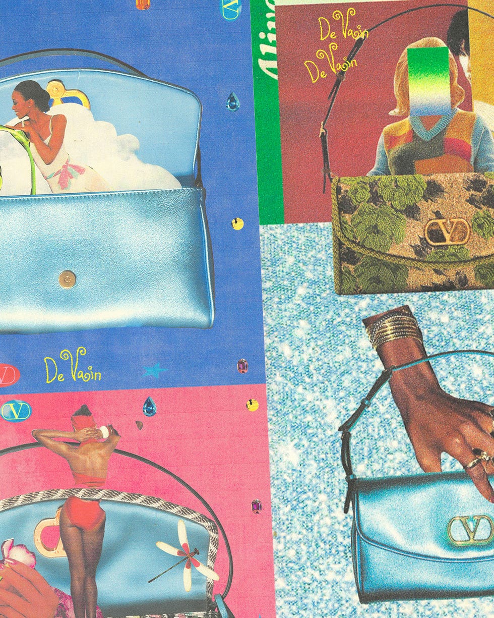 il progetto creativo digitale per la borsa devain di valentino garavani