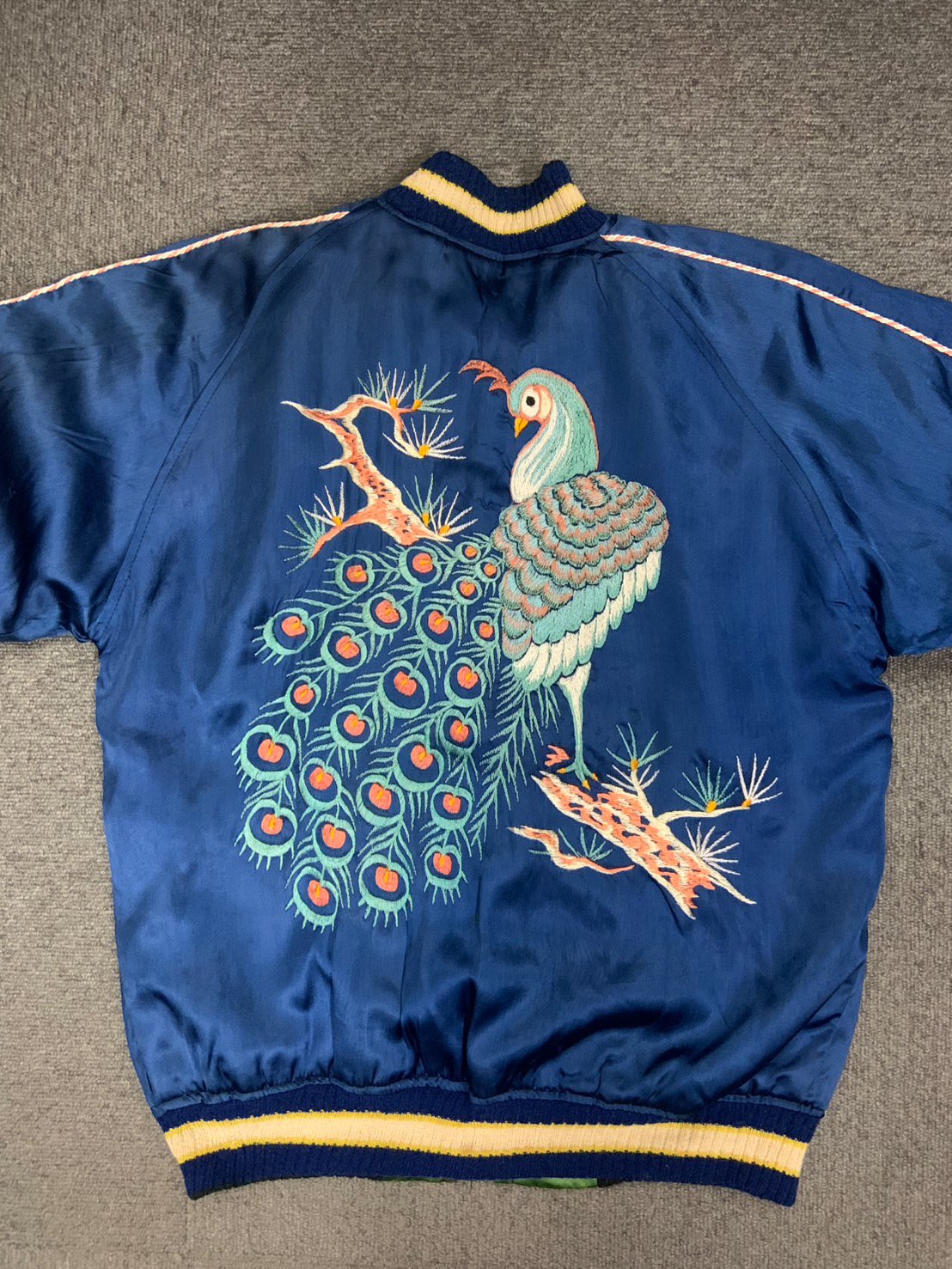 1950s Peacock souvenir jacket