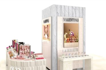 「ヴァレンティノ ビューティ」が新宿伊勢丹に新オープン。数量限定でフレグランスセットも発売