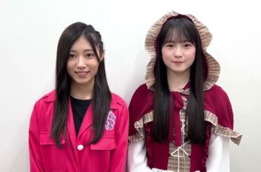 乃木坂スター誕生！SIX  🎃全員仮装ハロウィーンSP   川端晃菜&鈴木佑捺がSEKAI NO OWARI「Habit」を披露