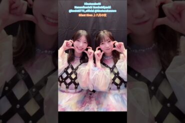 小西夏菜実 宮地すみれ 八月の夜♪Silent Siren 日向坂46