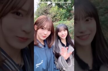 中嶋優月 村井優 ゆづゆうで秋散歩♪♪Instagram 櫻坂46