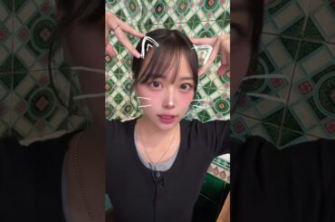 元NMB48 白間美瑠🐵🎀猫パンチ🥊😸#おもち