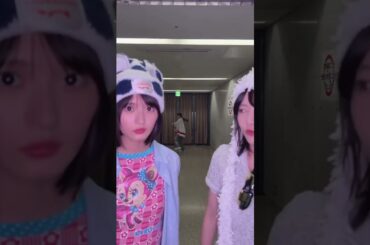 やっと林が登場！！⁡ ってかさ、あーや遠くね？　#あーやキッツダンサー ⁡ #林瑠奈　#小川彩 #遠藤さくら #乃木坂46 ！