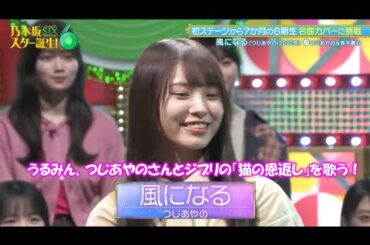 乃木坂46　風になる　森平麗心　つじあやのさん　乃木坂スター誕生！SIX#29(2025/11/24)