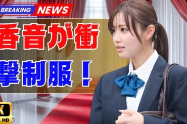 香音、制服姿で話題に！ファンも驚き「え？まだ学生？」の絶賛の声#香音 #制服姿 #芸能ニュース